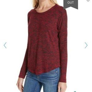 Rag & Bone New York Hudson Tee Red Small
